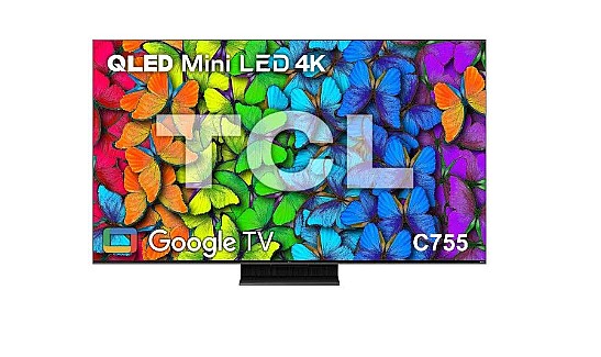 �������� ���� "75 4K Google TV QLED Mini LED ��� TCL 75C755