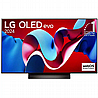 טלוויזיה 65 אינץ LG OLED evo C4 דגם OLED65C46LA חכמה 4K 120hz עם בינה מלאכותית