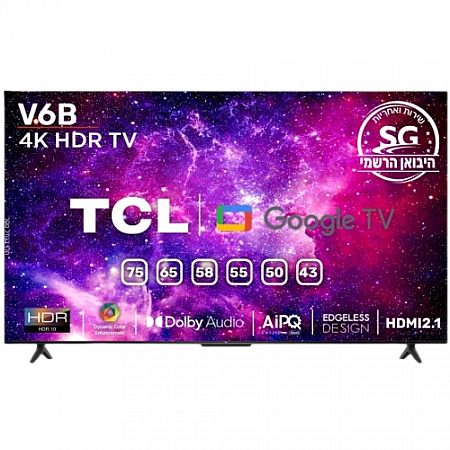 �������� ���� 4K ���� TCL ��.��.�� ��� 50V6B
