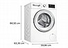 מכונת כביסה פתח קידמי Bosch WAN28258GB 8 ק