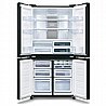 מקרר 4 דלתות - 608 ליטר Sharp שארפ SJ-9260-SL |מקפיא תחתון נירוסטה מושחרת