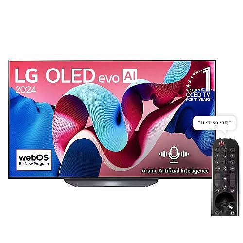 �������� ���� 65" LG OLED �� �'� ��� OLED65CS4VA ���� WEBOS