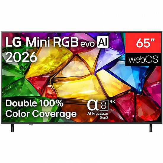 �������� ���� 75" LG 4K Mini RGB AI �� �'� 75MRGB85B6C